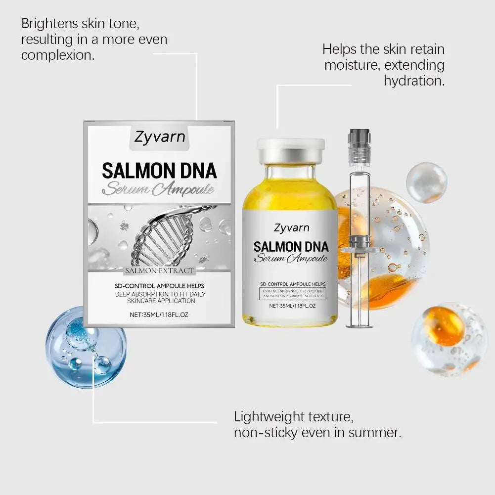 Korean Salmon DNA Ampoule Serum – Lifting & Firming Essence Facial Ampoule Serum QXL