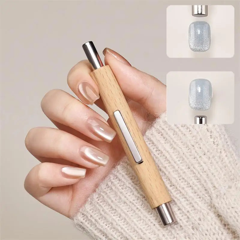 3-in-1 Cat Eye Nail Magnet Stick | Magnetic Manicure Wand Nail Art Magnet QXL