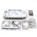 PSP 3000 Replacement Housing Shell Case with Buttons & Screws Console Replacement Shell QXL white
