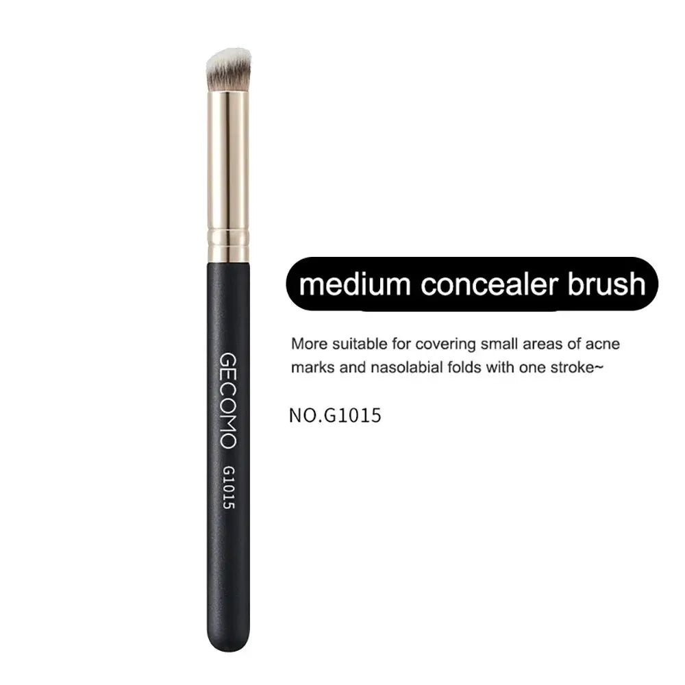 GECOMO Oblique Concealer Brush – Soft Synthetic Bristles Concealer Brush QXL G1015