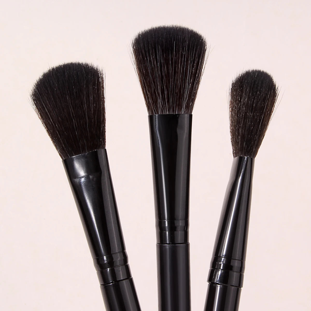 KOSSHOW 3-Pc Blush Brush Set – Bronzer & Highlight Brushes Blush Brush Set QXL