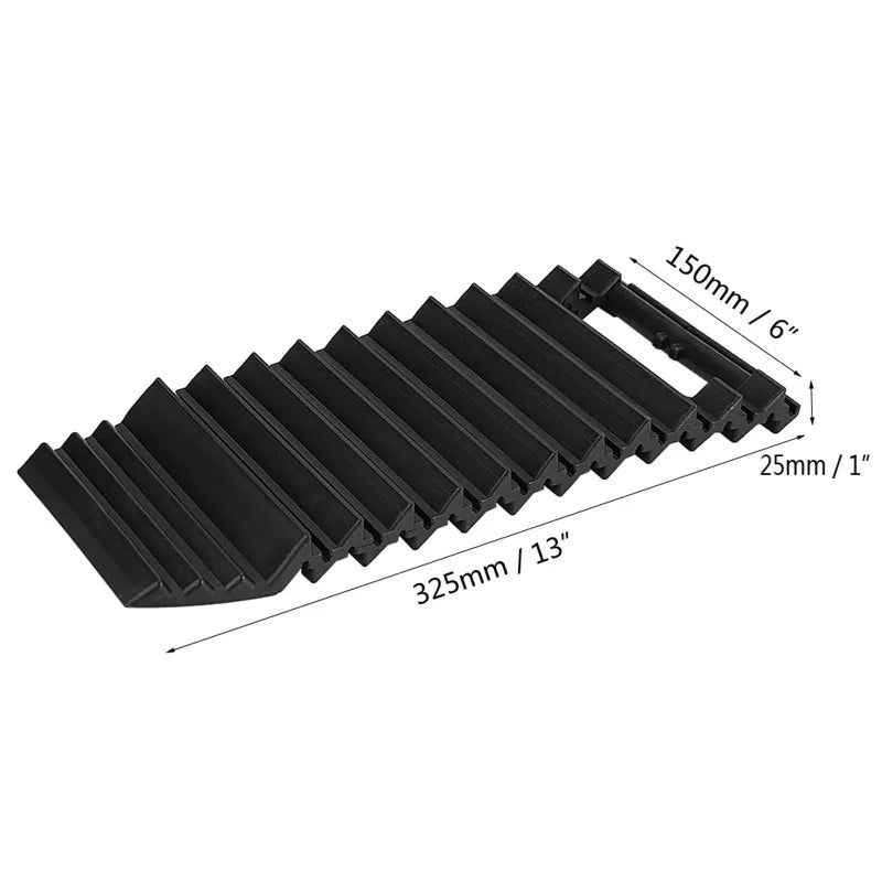 Car Tire Traction Boards | Anti-Slip Recovery Mats & Snow Shovel Tire Traction Board QXL