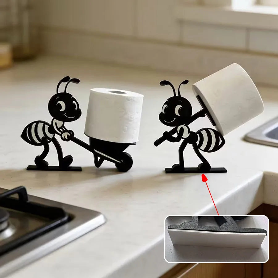 Ant Toilet Paper Holder 1–2 Pack | Novelty Bathroom Rack Toilet Paper Holder QXL