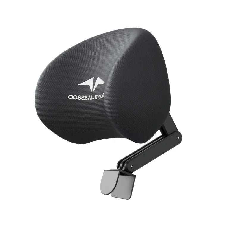 Ergonomic Office Chair Headrest Pillow | Memory Foam Support Chair Headrest Cushion QXL black
