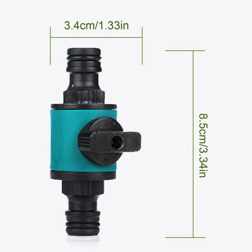 2/3-Way Garden Hose Splitter with Shut-Off Valve Garden Hose Splitter QXL two way