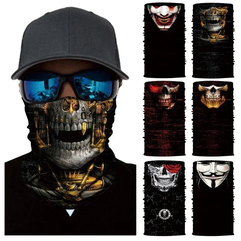 Robot Skull Balaclava Face Mask for Cycling Ski Motorcycle Balaclava Face Mask QXL