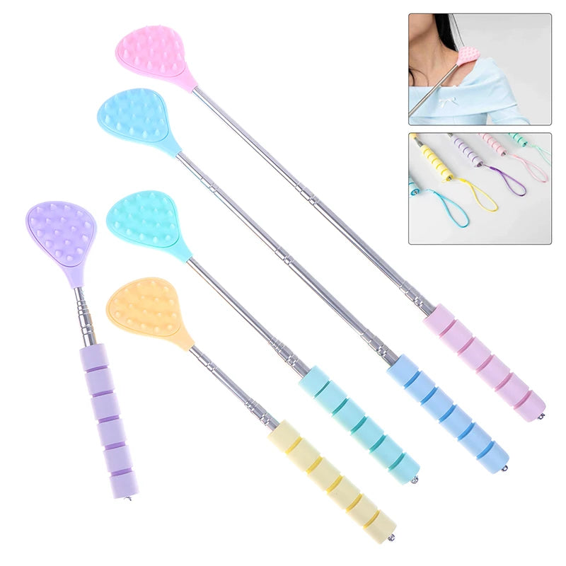 Extendable Cactus Back Scratcher | Retractable Massage Stick Back Scratcher QXL