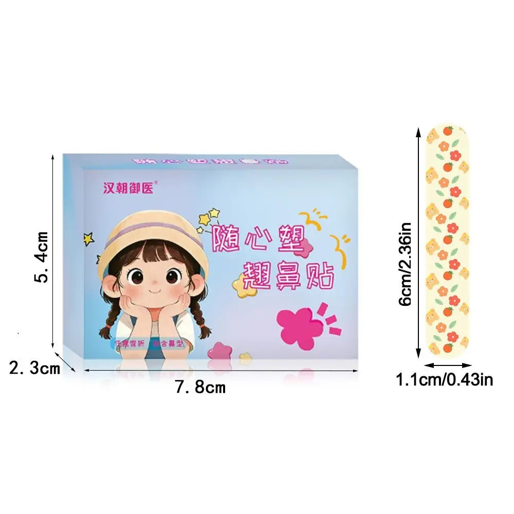 Adjustable Nose Lift Strips | Reusable Nose Shaping Stickers Nose Shaping Strips QXL