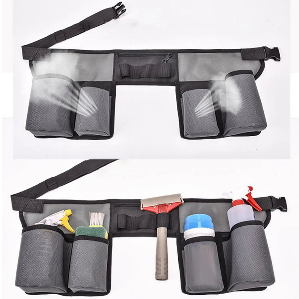 Adjustable Multi-Pocket Tool Belt Waist Bag | Garden & Cleaning Tool Belt Waist Bag QXL