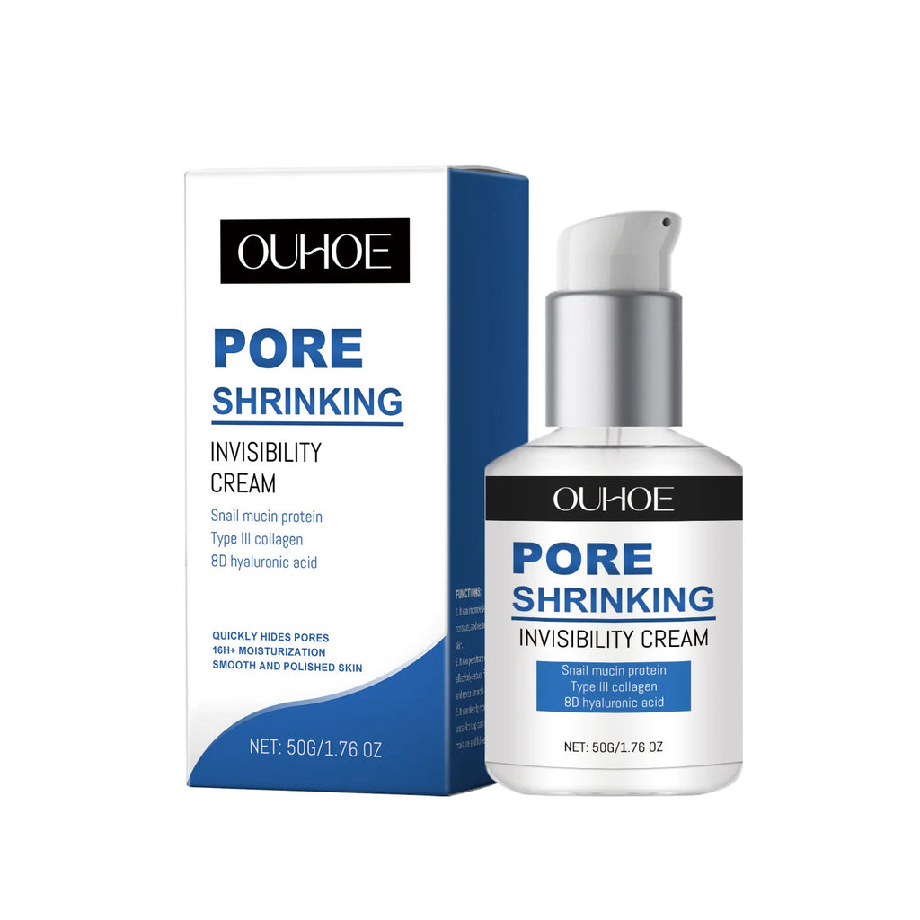 OUHOE Snail Mucin Hyaluronic Acid Pore Minimizing Cream 50g Pore Minimizing Cream QXL 50g boxed