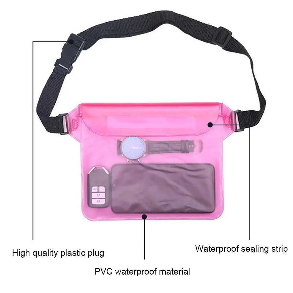 Waterproof Fanny Pack Dry Bag for Swimming & Beach Sports Waterproof Dry Bag QXL