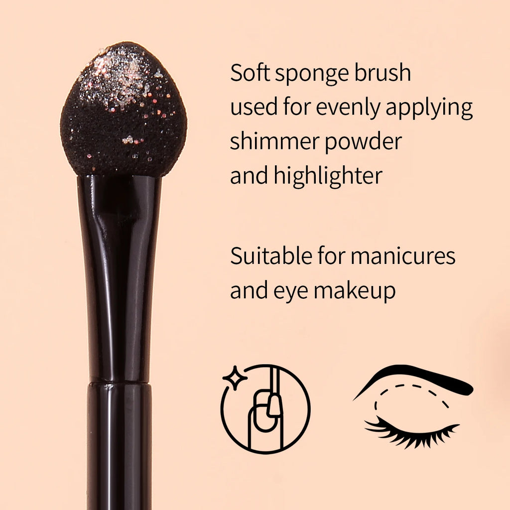 20-Pack Double-Headed Sponge Applicator Wands | Eye & Nail Sponge Applicator Wands QXL