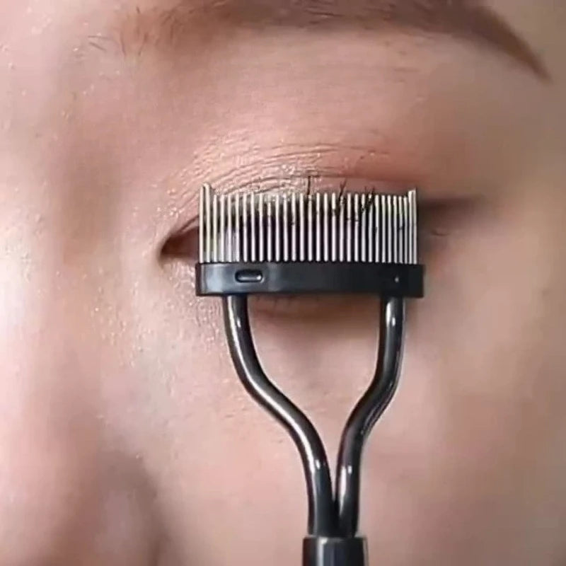 Metal Eyelash Comb & Lash Separator – Stainless Steel Tool Eyelash Comb QXL