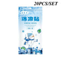 Cooling Refreshing Patch | Instant Summer Heat Body Patch Cooling Body Patch QXL 20PCS