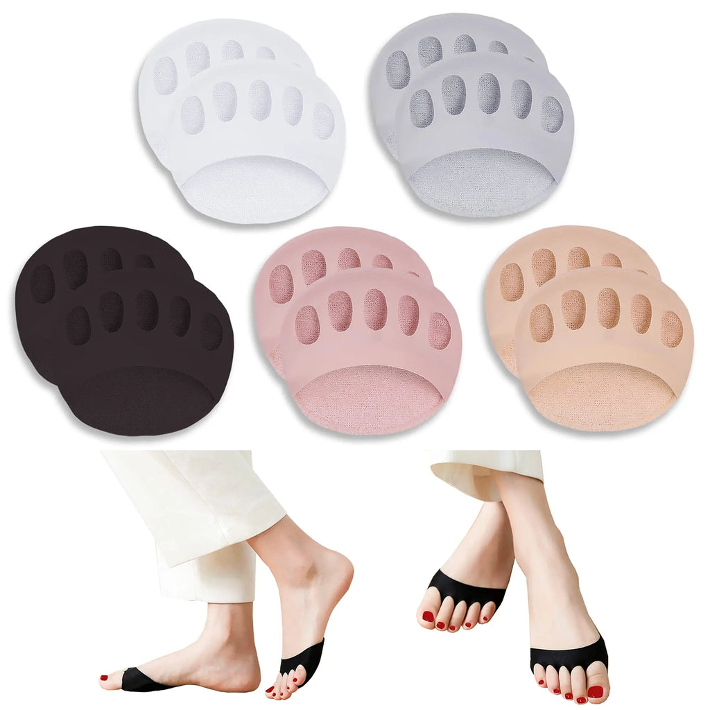 2-Pack High Heel Forefoot Cushion Pads | Anti-Slip Foot Protection Forefoot Cushion Pads QXL