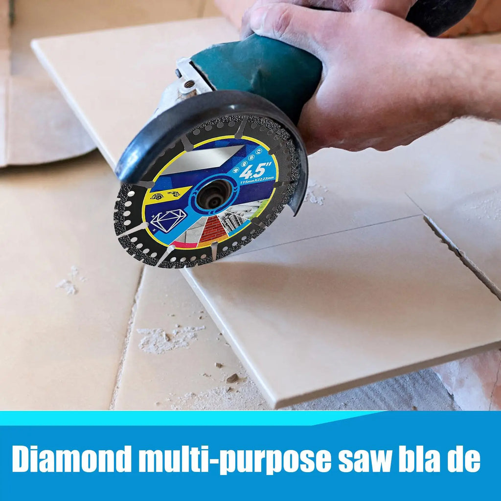 3-Pack Diamond Cutting Blades | Angle Grinder Multi-Material Diamond Cutting Blades QXL