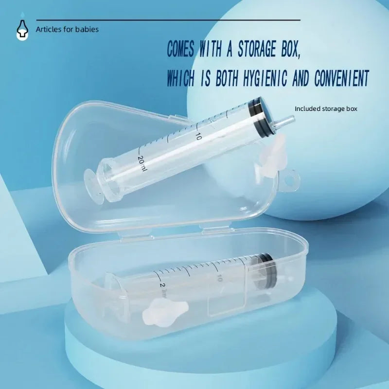 Baby Nasal Aspirator & Saline Rinse Kit – 2-Pack 20ml Baby Nasal Aspirator QXL