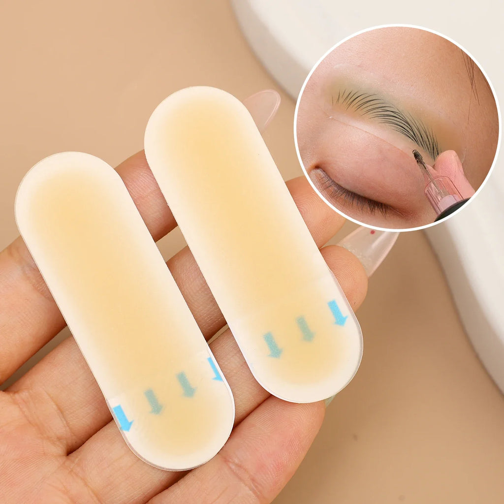 Silicone Eyebrow Tattoo Practice Patches | Microblading Training Tattoo Practice Patches QXL