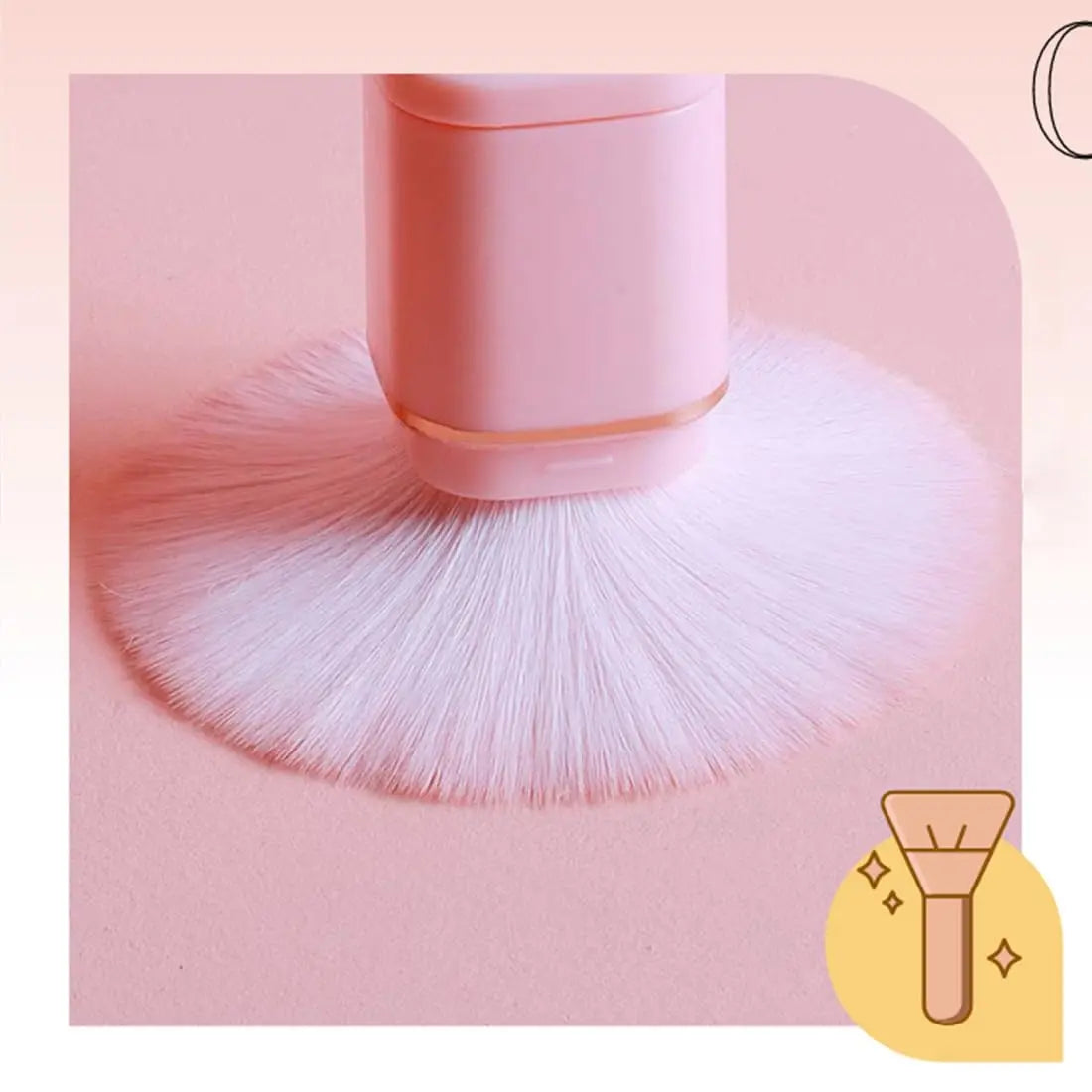 Retractable Makeup Brush | Foundation Contour Bronzer Retractable Makeup Brush QXL