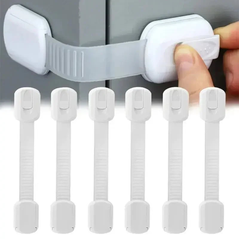 Baby Cabinet Safety Locks & Adhesive Drawer Latches Child Safety Lock QXL