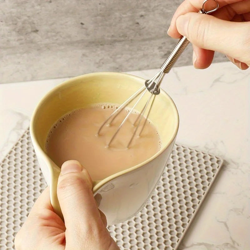 Stainless Steel Whisk | Egg Beater & Baking Mixer Tool Kitchen Whisk QXL