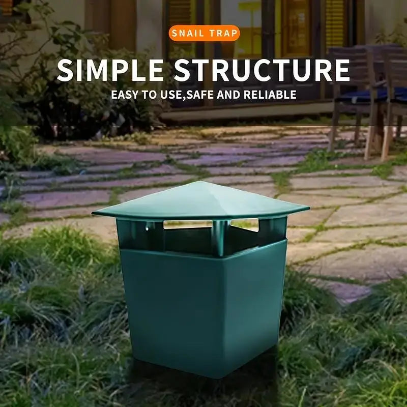 Snail & Slug Trap | Safe Plastic Cage for Garden Plants Garden Pest Trap QXL