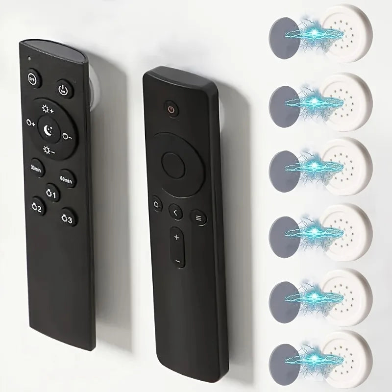 Magnetic Remote Control & Fridge Organizer Hook – ABS Plastic Magnetic Organizer Hook QXL 6pcs