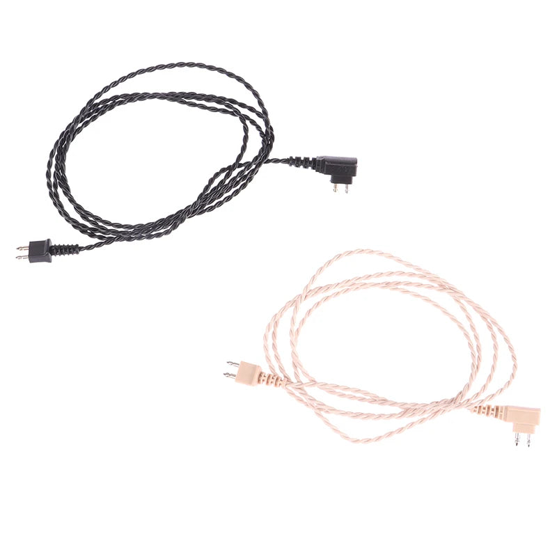 2-Pin Hearing Aid Replacement Cable Cord 72cm | Pocket Aid Wire Hearing Aid Accessory QXL