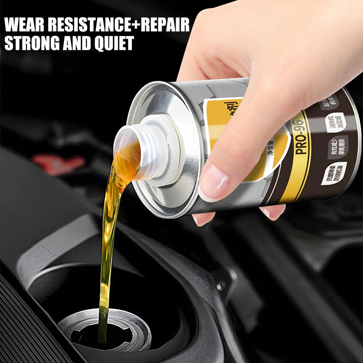 Car Engine Anti-Wear Protective Agent | 60ml Gasoline Additive Engine Oil Additive QXL