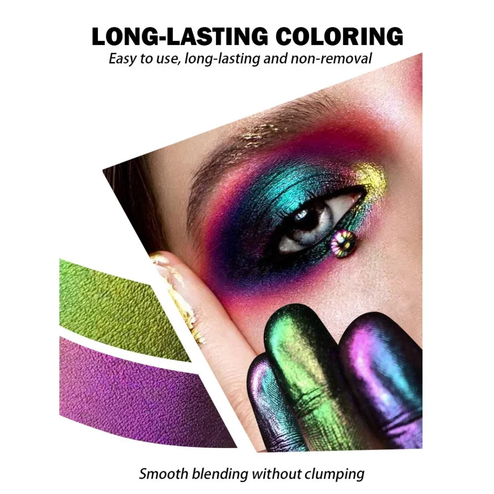 Fit Colors Chameleon Metallic Liquid Eyeshadow – 6 Shades Liquid Eyeshadow QXL
