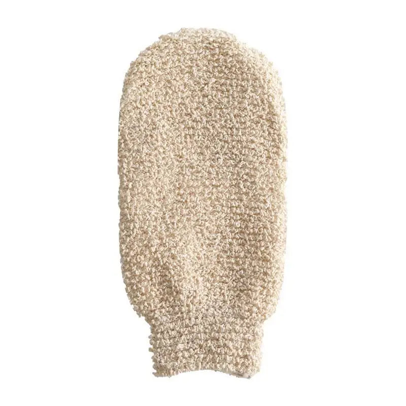 Natural Jute Back Scrubber & Exfoliating Bath Glove Set Bath Scrubber Set QXL A1