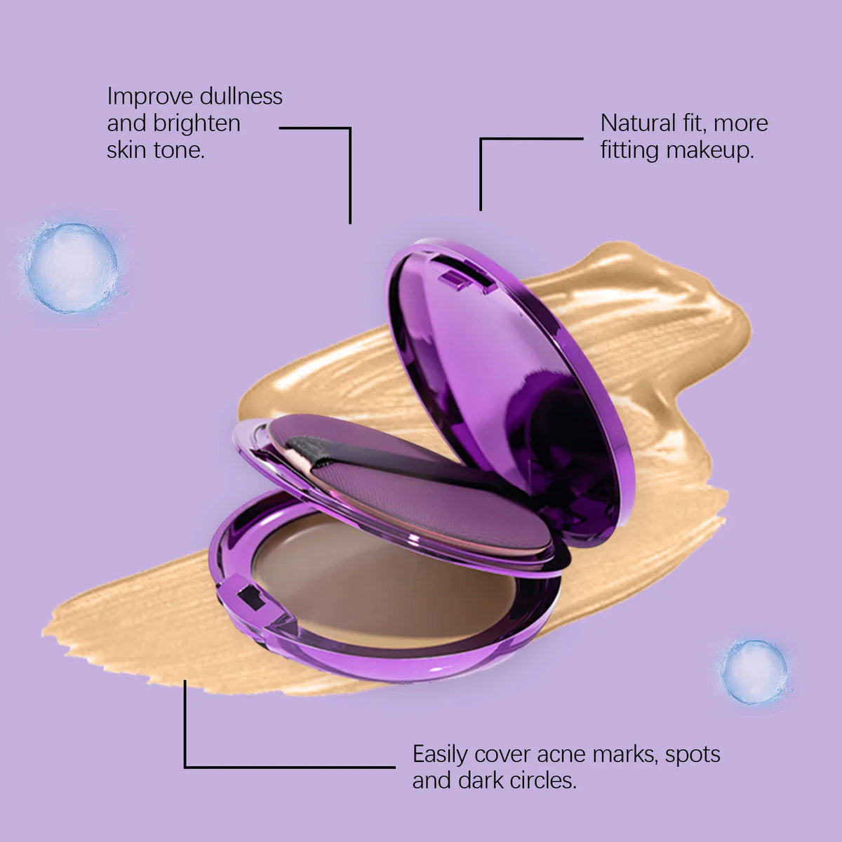Natural Shade Concealer Palette | Buildable Full-Coverage Concealer Palette QXL