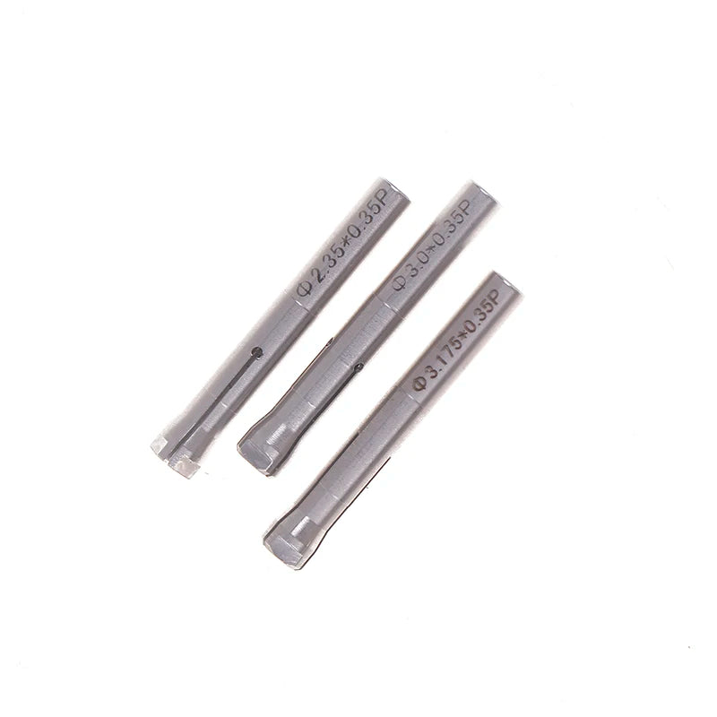 Rotary Tool Collet Chuck Reducer Adapter 2.35/3.0/3.175mm Rotary Tool Collet QXL
