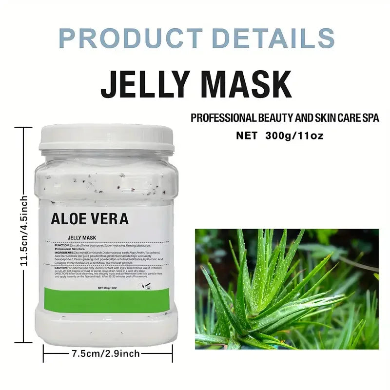 VERONNI 650g Hyaluronic Acid Jelly Mask Powder – All Skin Types Jelly Face Mask QXL
