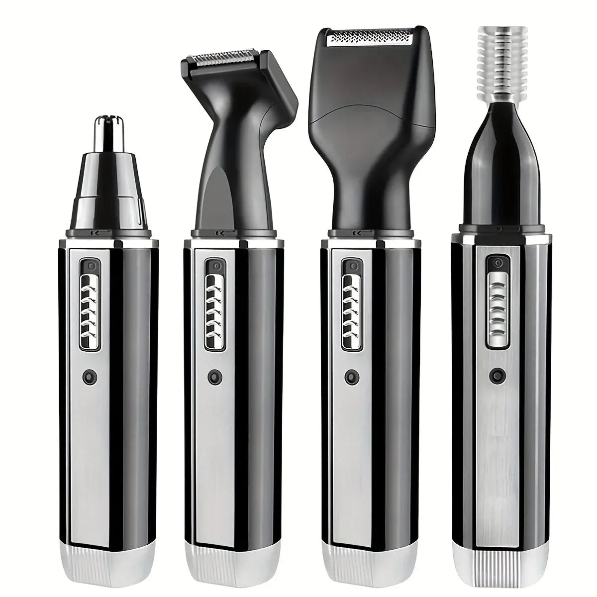 4-in-1 Rechargeable Men's Trimmer | Beard, Nose & Ear Kit Men's Hair Trimmer QXL 4in1