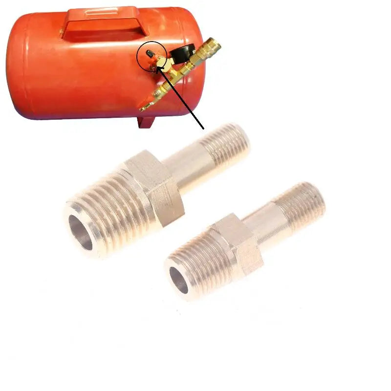 Copper Schrader Valve 1/4 NPT 1/8 NPT M10 Air Compressor Tire Air Fill Valve QXL