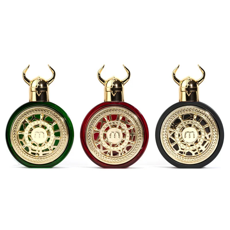 Viking Shield 100ml Luxury Empty Refillable Perfume Bottle Perfume Spray Bottle QXL 1pc Random color