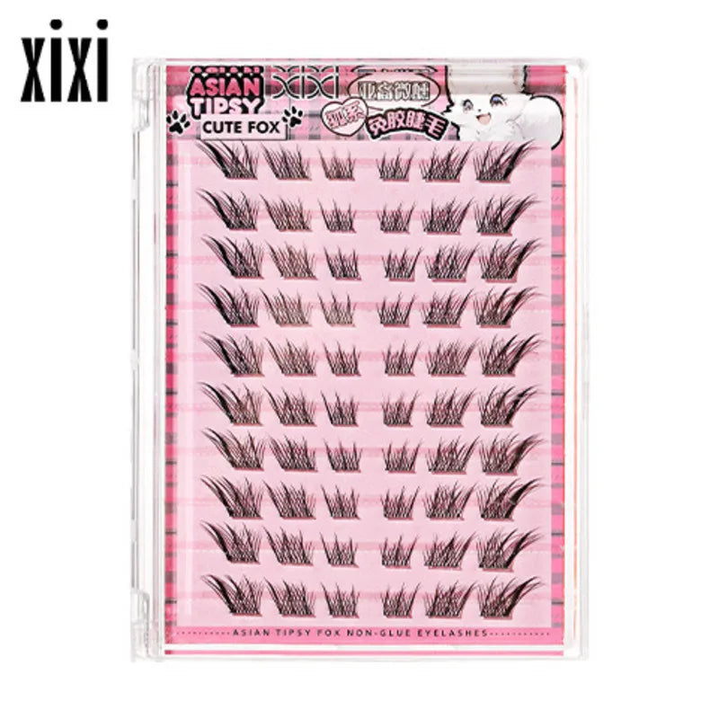 Glue-Free Cluster Lashes | Winged DIY False Eyelashes Cluster False Lashes QXL