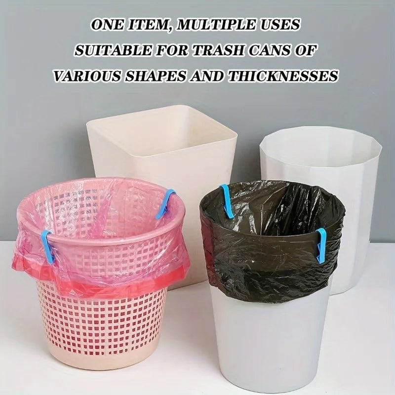 5-Pack Anti-Slip Garbage Bag Clips for Kitchen & Bathroom Trash Can Clips QXL