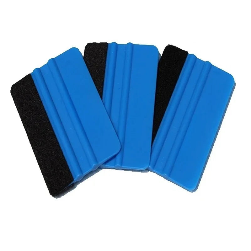 Felt Edge Vinyl Wrap Squeegee – Non-Scratch Car Film Tool Vinyl Wrap Squeegee QXL 3pcs