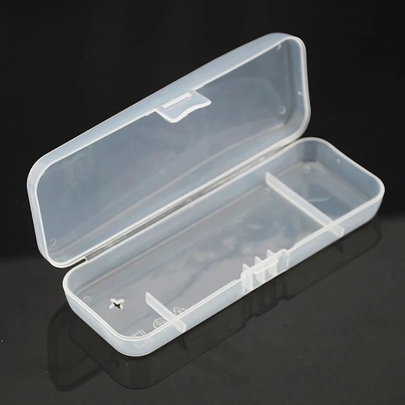 Portable Travel Razor Holder Case – Blue Plastic Shaver Box Razor Travel Case QXL 1pcs