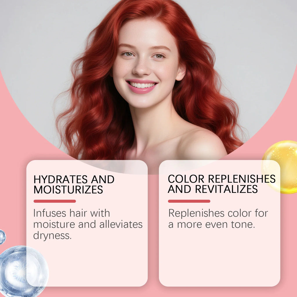 HOEGOA Color Depositing Hair Mask & Conditioner 90g Color Depositing Conditioner QXL