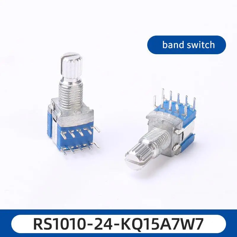 2-Pack RS1010 Rotary Band Switch | 1 & 2 Pole Multi-Position Rotary Band Switch QXL