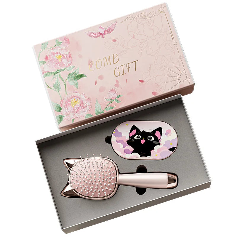 Massage Comb Gift Set | Scalp Stimulating Comb in Gift Box Massage Comb Gift Set QXL