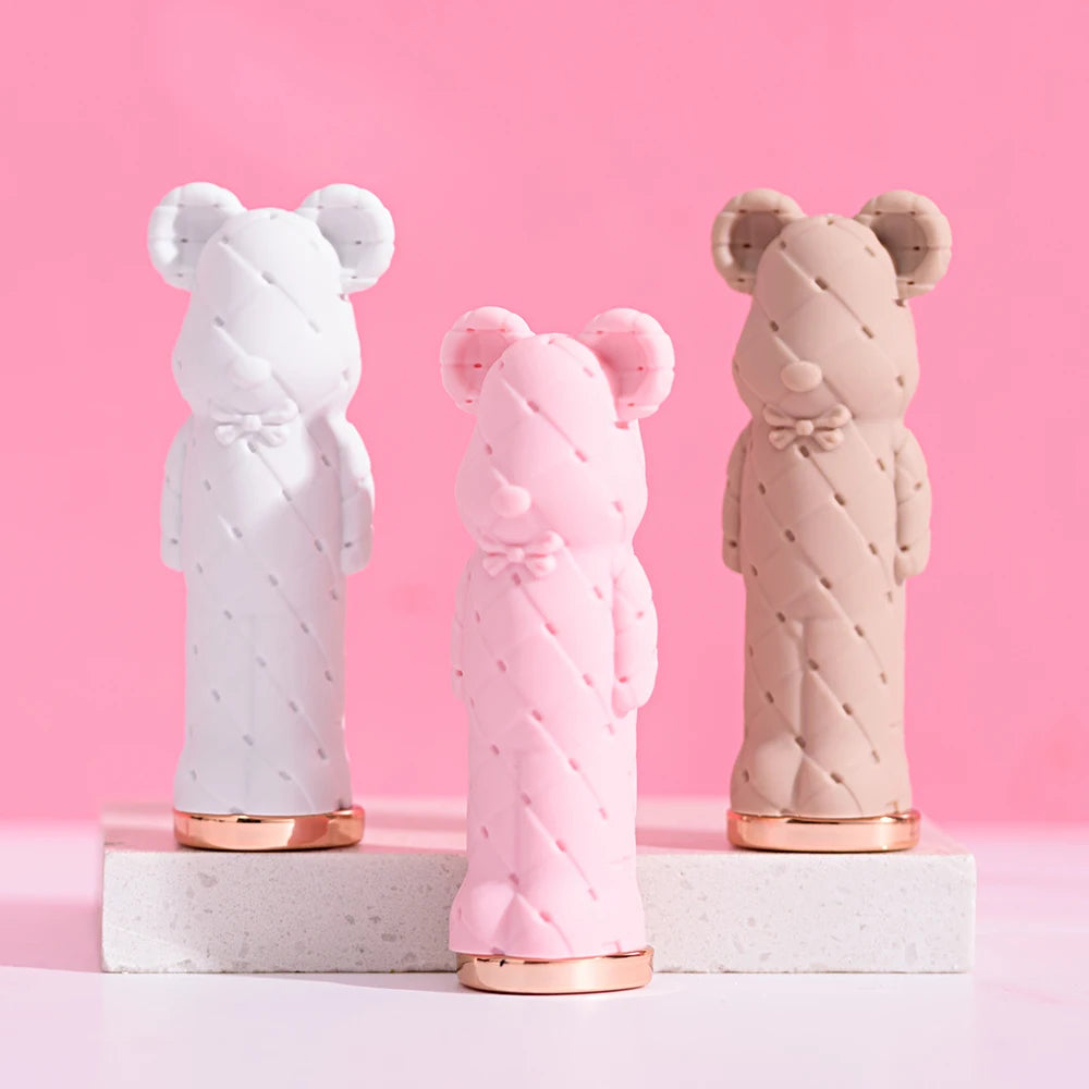 Beauty Glazed Bear Moisturizing Lipstick | Nourishing Lip Balm Moisturizing Lipstick QXL