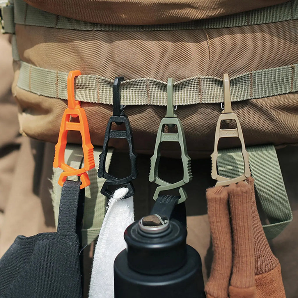Work Gloves Belt Clip Hanger | Anti-Drop Multi-Purpose Clamp Glove Belt Clip QXL