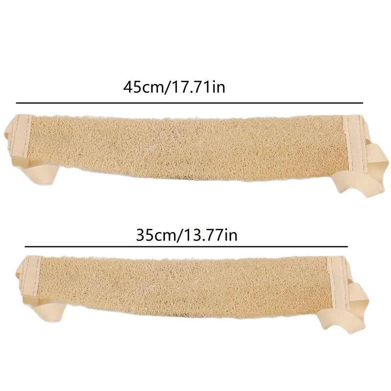 Natural Loofah Bath Scrubber & Exfoliating Back Strap Loofah Bath Scrubber QXL