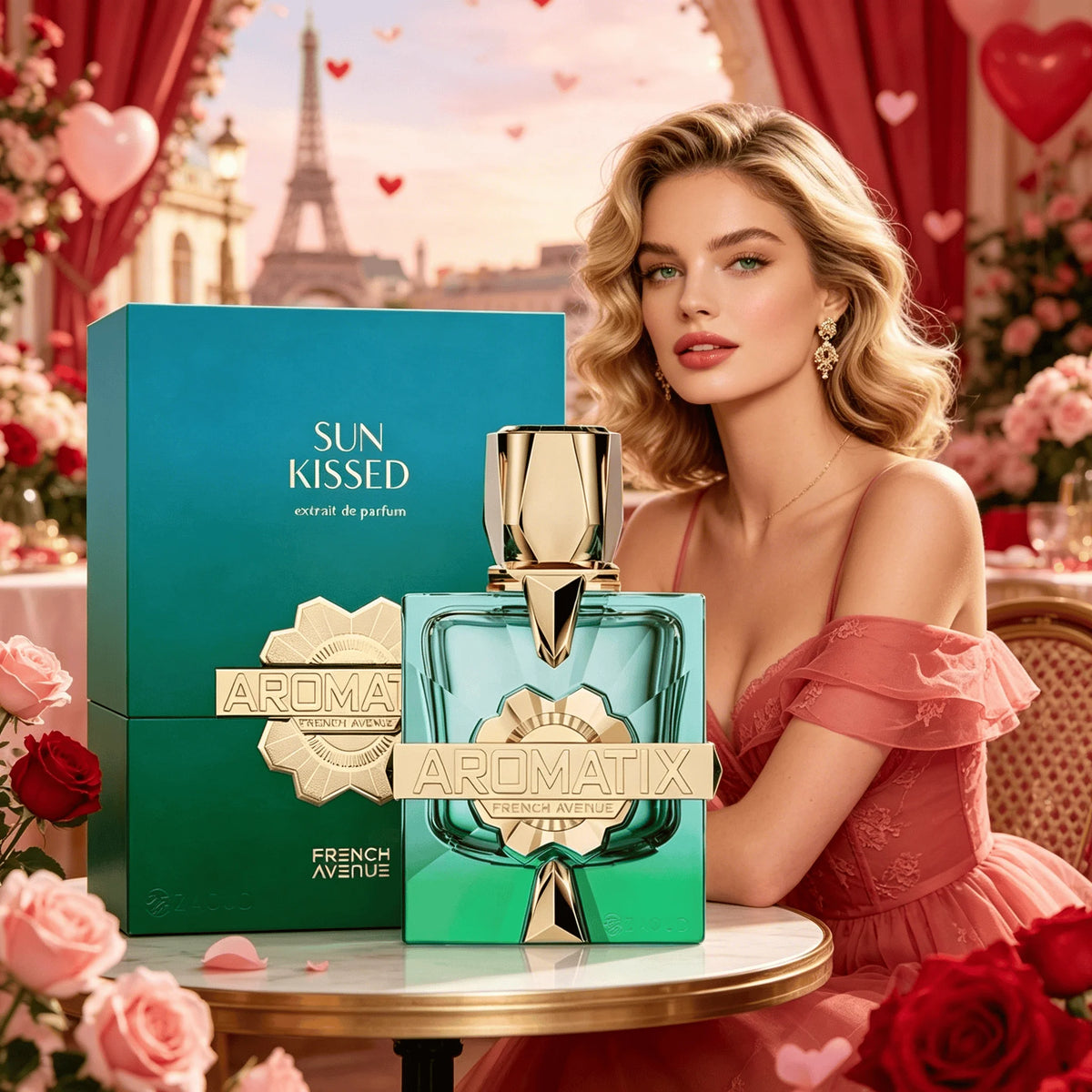 Sun Kissed Floral EDP Perfume | Alcohol-Free Unisex 100ml Eau de Parfum QXL United States