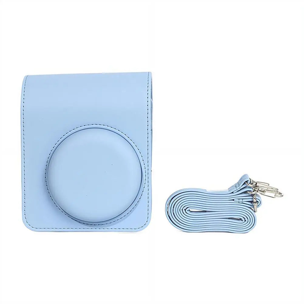 Retro PU Leather Crossbody Camera Bag for Instax Mini 13 Camera Crossbody Bag QXL