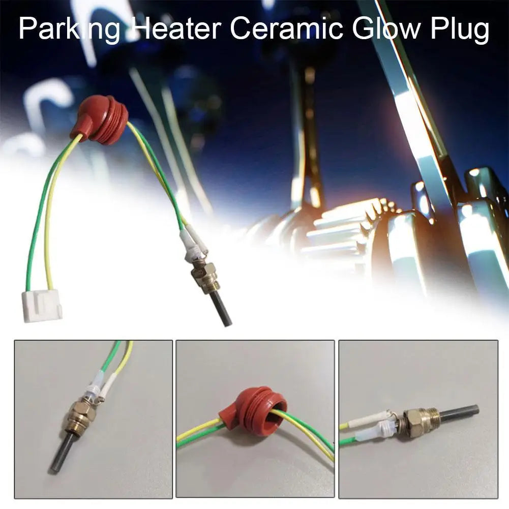 12V Ceramic Glow Plug for Parking Heater | Car Truck Boat Parking Heater Glow Plug QXL